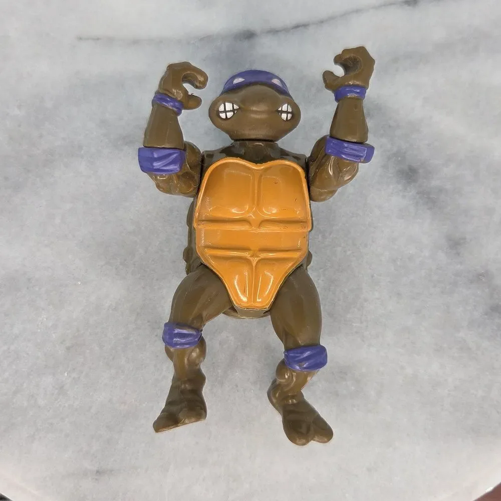 Vintage 1988 TMNT Donatello Action Figure 4